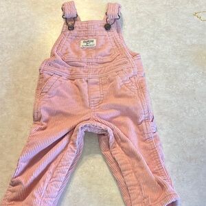 OshKosh B'gosh Kids Pink Corduroy Overalls